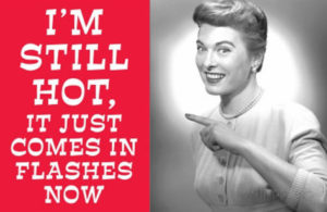 menopause hot flashes banner